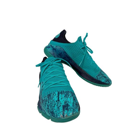 Under Armour‎ 3021707-302 Curry 4 Low Bowling Sample Unreleased Sneakers sz 15 - Picture 1 of 12